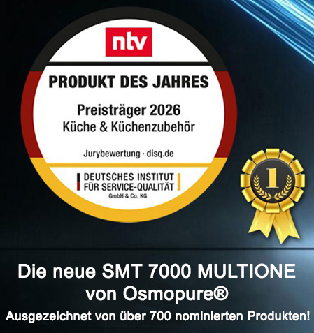 Produktauszeichnung zum Produkt des Jahres 2026 derOsmopure SMT 7000 MULTIONE